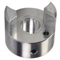 Ruland Set Jaw Coupling Hub, 9mm, Aluminum MJSC25-9-A