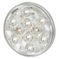 Buyers Products 4 Inch Clear Round LED Interior Dome Light With White Housing 5624352