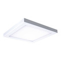 Amax Lighting LED, Platter Square Light, 10 x 10 x 1 Wht LED-SM10DL-WT