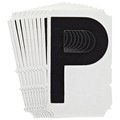 Brady Numbers and Letters Labels, PK 10 5100P-P