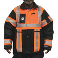 Polar Plus Insulated Men's Hi Vis Jacket Orange, 3XL 401HI-O-3XL