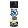 Rust-Oleum Spray Paint, Black, Gloss, 12 oz 249122