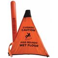 Hd Safety Store Wet Floor Cone, 18" w/Storage Tube, Orange PC18-O
