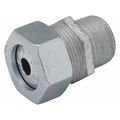 Raco Cord Connector, Silver, 1-7/16" L, Steel 3722-1