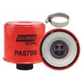 Baldwin Filters Air Filter Element, 4" H, 3-9/16" L PA5700