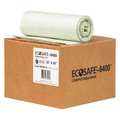 Ecosafe-6400 39 gal Trash Bags, 35 in x 50 in, Extra Heavy-Duty, 0.85 mil, Green, 90 PK HB3550-8