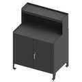 Zoro Select Steel Shop Desk Stationary 3000RSLF-95