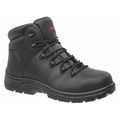 Avenger Safety Footwear Work Boots, 9-1/2, W, Black, Composite, PR A7223-W