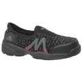 Moxie Trades Size 5 Women's Loafer Shoe Composite Work Shoe, Black 50180
