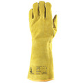 Ansell MIG Welding Gloves, Cowhide Palm, L, PR 43-216