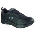 Skechers Athletic Shoes, 5-1/2, EE, Black, Plain, PR 76576W -BLK 5.5