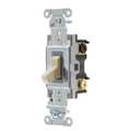 Zoro Select Wall Switch, 20A, Ivory, Toggle, 1 to 2 HP BRYCSB320BI