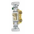 Zoro Select Wall Switch, 15A, Ivory, 1-Pole Type, 1/2 HP RS115I