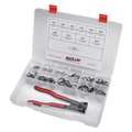 Sur&R Seal Clamp Kit, 101 Pieces, Fuel Line Type HC102