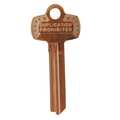 Best Key Blank, TA Keyway, Standard, 7 Pins 1A1TA1KS473KS800