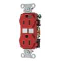 Zoro Select 15A Duplex Receptacle 125VAC 5-15R RD 8200HBRED