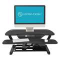 Versa Products Electric Adjustable Table, 24 in D X 36 in W X Black Matrix (Surface), Black (Frame) VT7643624-00-01