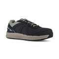 Reebok Size 8-1/2W Men's Athletic Shoe Steel Work Shoe, Navy RB3502