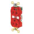 Zoro Select 20A Duplex Receptacle 125VAC 5-20R RD BRY8300RED