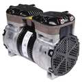 Gast Piston Air Compressor, 1/2 HP, 115/230VAC 87R555-V101-N470X