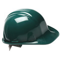Condor Front Brim Hard Hat, Type 1, Class E, Pinlock (4-Point), Green 52LC88