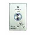 Alarm Controls Exit Motion Sensor, Single Gang, Silver NTS-1