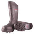 Tingley Flite Composite-Toe Rubber Boots, Aerex 1.5.5, Hardened Rubber, 15 in H, Black, Men's, Size 8 27251