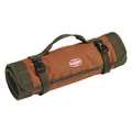 Bucket Boss Roll Up Tool Bag, Wrench Roll, Brown, Canvas, 25 Pockets 70004