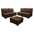 Duobed 30" Storage Sectional, Brown MFSEC30-ES