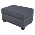 Duobed Storage Ottoman 24"x36", Blue Performance Fabric IMSOS-DM