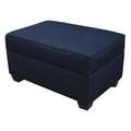 Duobed 24" x 36" Storage Ottoman, Ocean Blue MSOS-AZ