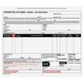 Jj Keller Bill of Lading Forms, White, PK5 346