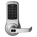 Yale Nextouch Electronic Keyless Lock, Push Button SI-AU-NTB612-NR-626-LC