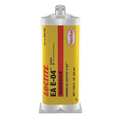 Loctite Hot Melt Adhesive, EA E04 Series, Brown, Dual-Cartridge, 1:01 Mix Ratio, Not Rated Functional Cure 2061385