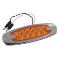 Roadpro Warning Light, LED, Amber, 1-1/2" L RP1370AD