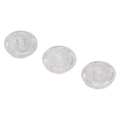 Kissler Index Buttons, 1-1/16 in. Size, Chrome 92-5009S