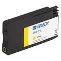 Brady Ink Cartridge, New, Yellow J50-YL