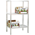New Age All-Welded Aluminum Shelving, 48x24 52929