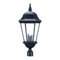 Acclaim Lighting Post 3-Light Seeded, Matte Black 5208BK/SD