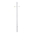 Acclaim Lighting Direct Burial Lamp Post, Gloss White 98WH