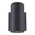 Acclaim Lighting Wall Sconce 1-Light, Cyl, Matte Black 31991BK