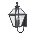 Vaxcel Nottingham 12in Outdoor Light Black T0080