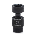 Gearwrench 3/8" Drive 6 Point Standard X-Core™ Pinless Impact Universal Metric Socket 24mm 84474