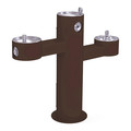 Elkay Floor Mount/Freestanding, Yes ADA, 3 Level Drinking Fountain 4430FRKBRN