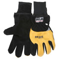 Shelby Firefighter Gloves, Black/Yellow, PR 5281 x-small