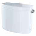 Toto Toilet Tank, 1.2 gpf, Gravity Fed, Floor Mount, White ST454ER#01