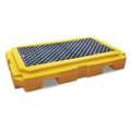 Ultratech Drum Spill Containment Pallet, 65-1/2" L 9611