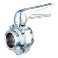 Vne Manual Butterfly Valve, Tube Size 6 51C-66.0ME/PH