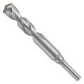 Bosch 2-Cutter Hammer Drill Bit, Three-Flat Shank 3/4" x 6"L, Round LBH014