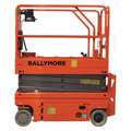 Ballymore Scissor Lift, Yes Drive, 500 lb Load Capacity, 8 ft 6 in Max. Work Height DSL-45